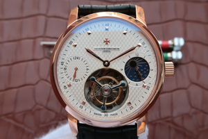 瑞士顶级江诗丹顿传销系列真飞轮男士手表